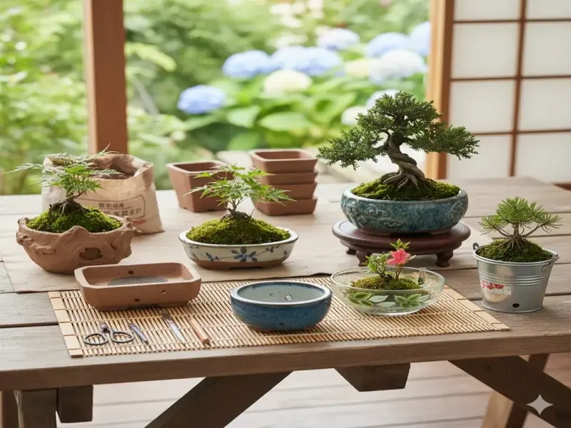 Những mẫu chậu bonsai đẹp giúp tôn vinh giá trị cây cảnh