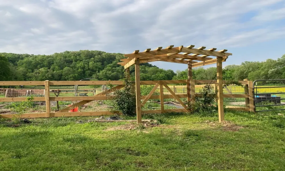 100+ Hình ảnh hàng rào sân vườn bằng gỗ mộc mạc đẹp