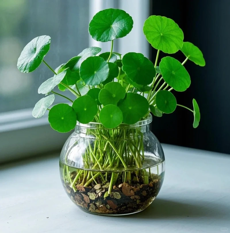 Cây rau má cảnh trang trí làm sáng không gian sống