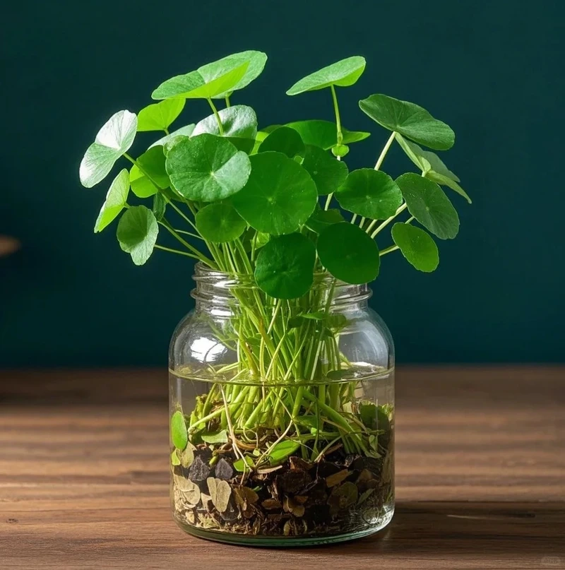 Cây rau má cảnh chậu nhỏ tiết kiệm diện tích