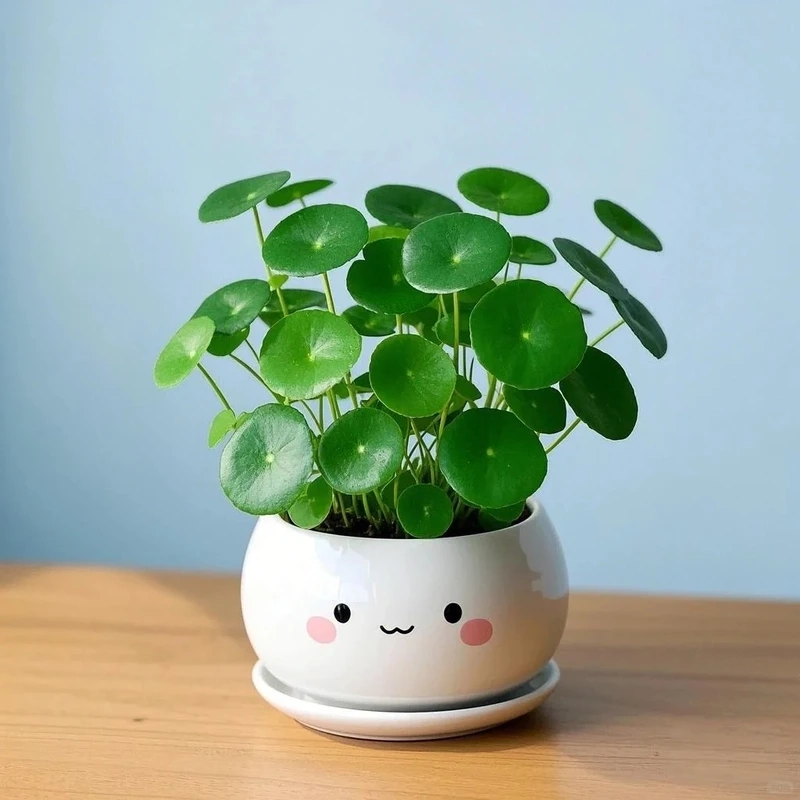 Cây rau má cảnh trang trí góc nhà tạo điểm nhấn xanh