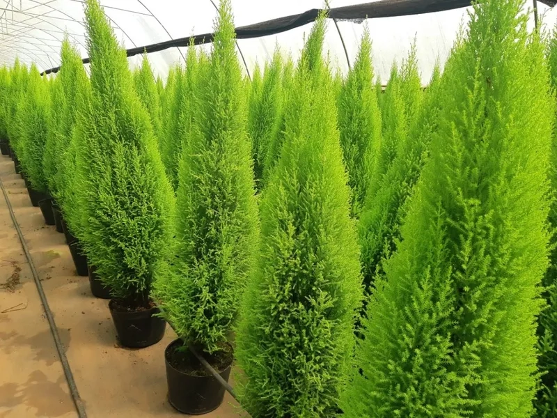 Mẫu chậu cây tùng thơm gọn đẹp hợp decor nhà