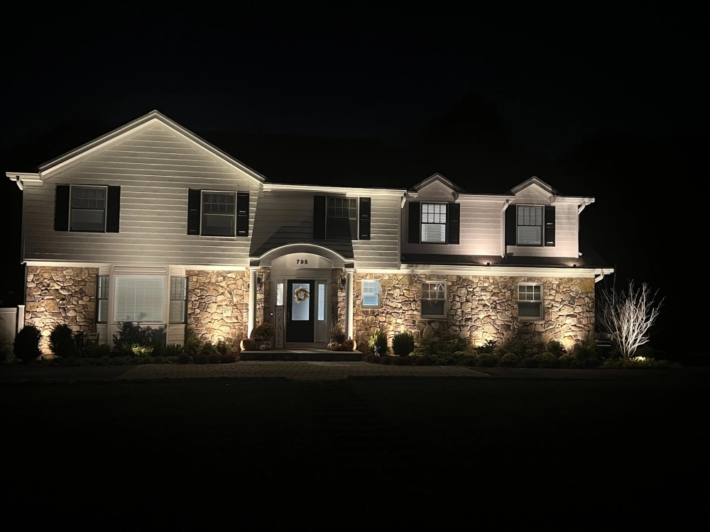 Cách bố trí đèn sân vườn hợp phong thủy và thẩm mỹ