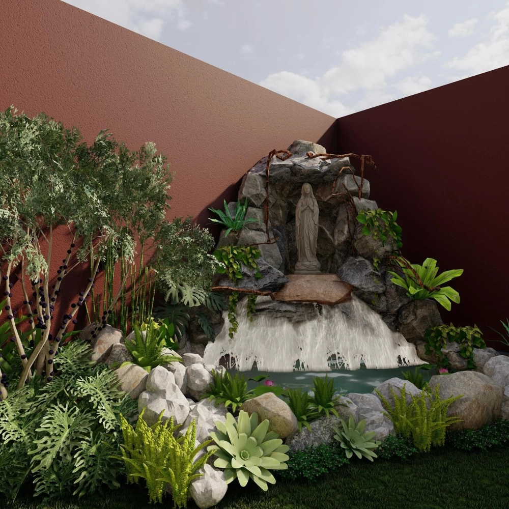 Mẫu hồ cá Koi đẹp nhất dành cho sân vườn biệt thự