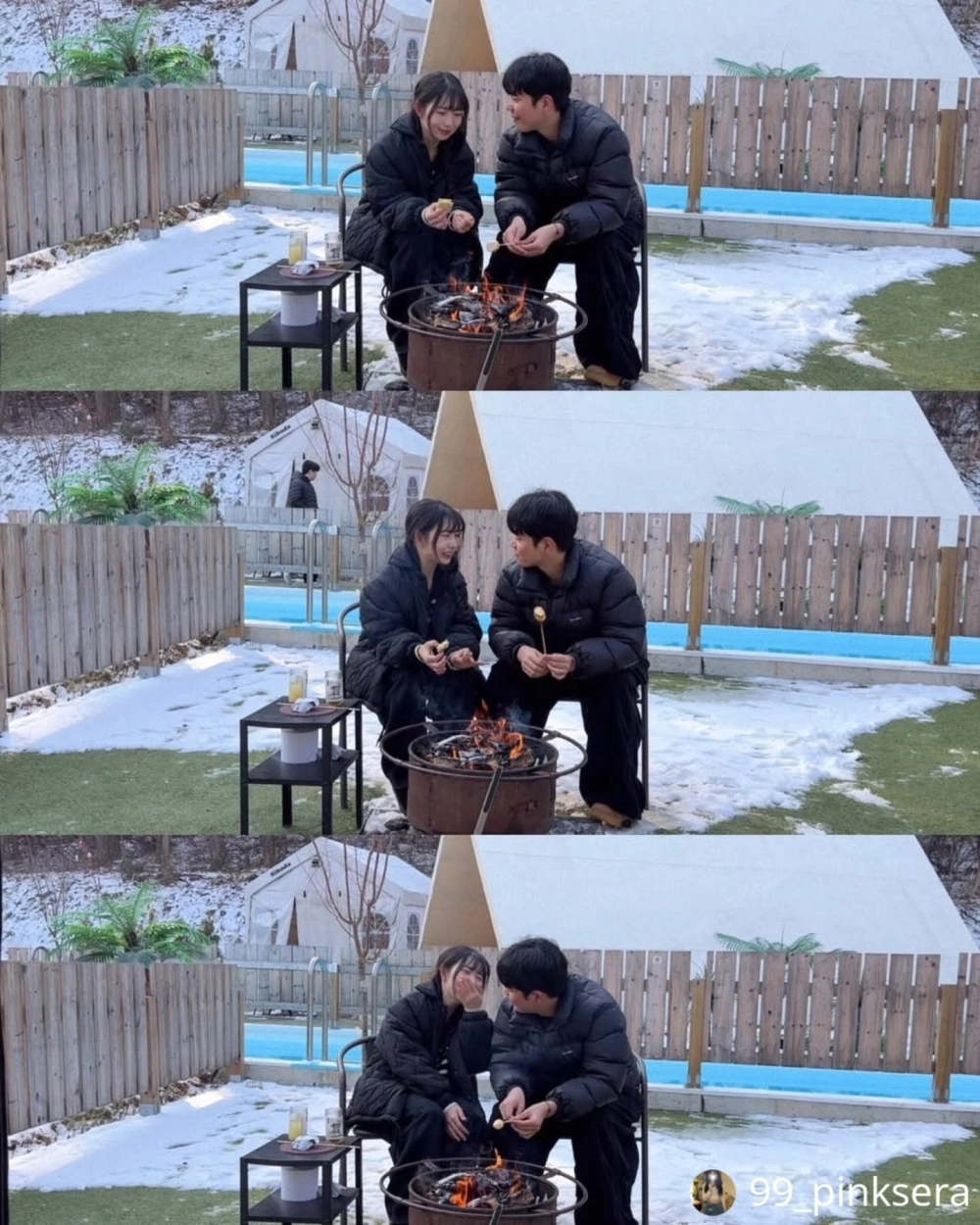 Không gian khu vực nướng BBQ ấm cúng cho những dịp lễ