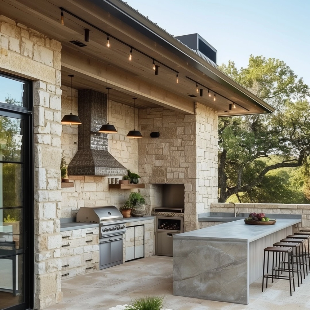 Thiết kế khu vực nướng BBQ cho nhà phố nhỏ tiết kiệm diện tích