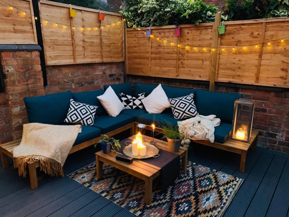 Thiết kế sàn gỗ sân vườn lối đi bằng gỗ nhựa cao cấp