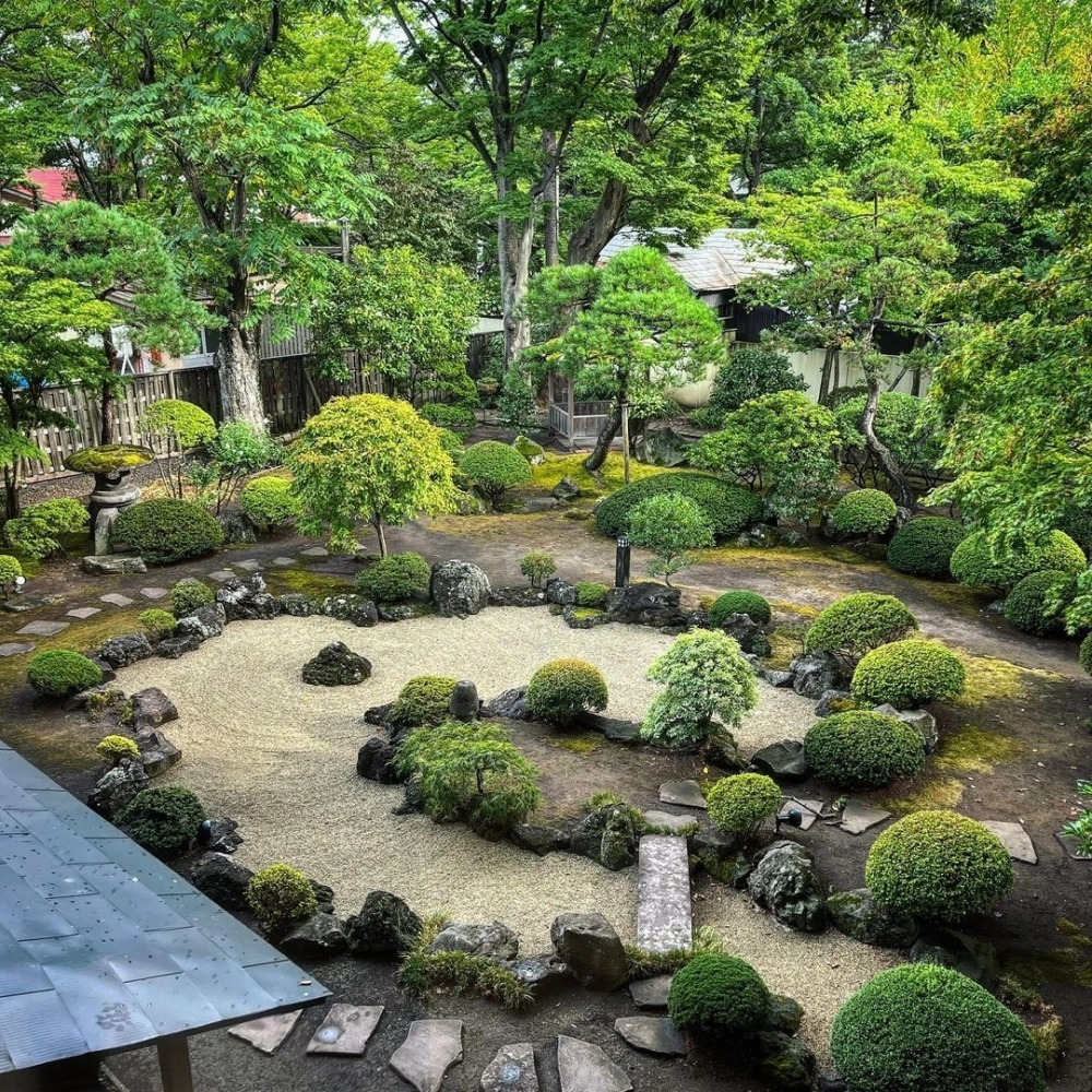 Bản vẽ thiết kế sân vườn cad chi tiết cho không gian biệt thự phố