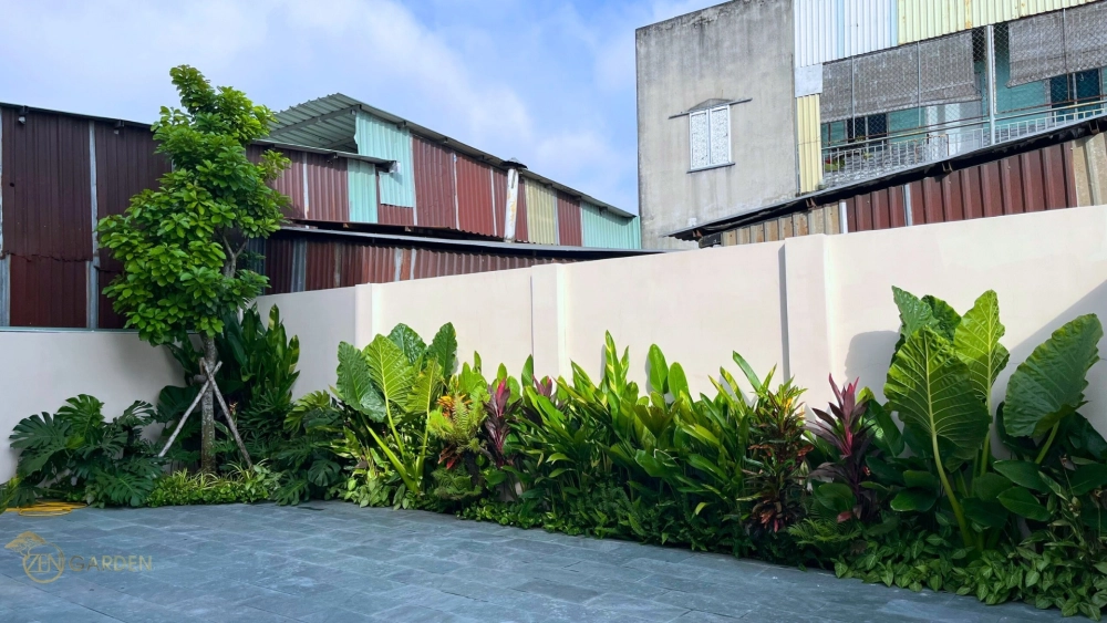 Vẻ đẹp mộc mạc của thiết kế sân vườn nhà quê