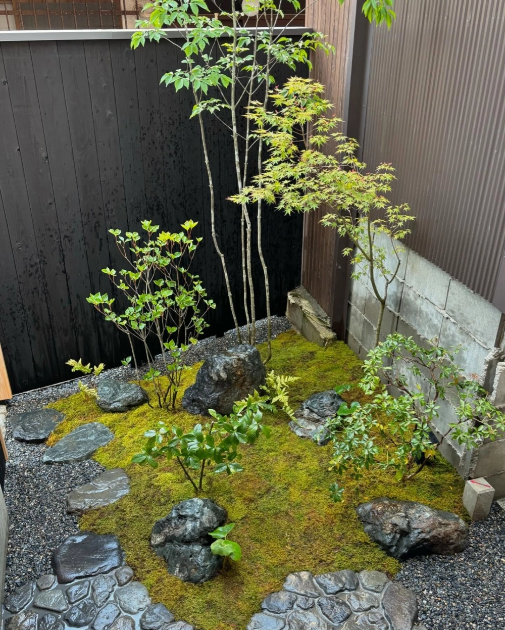 Không gian sân vườn zen garden giúp tâm hồn thư thái