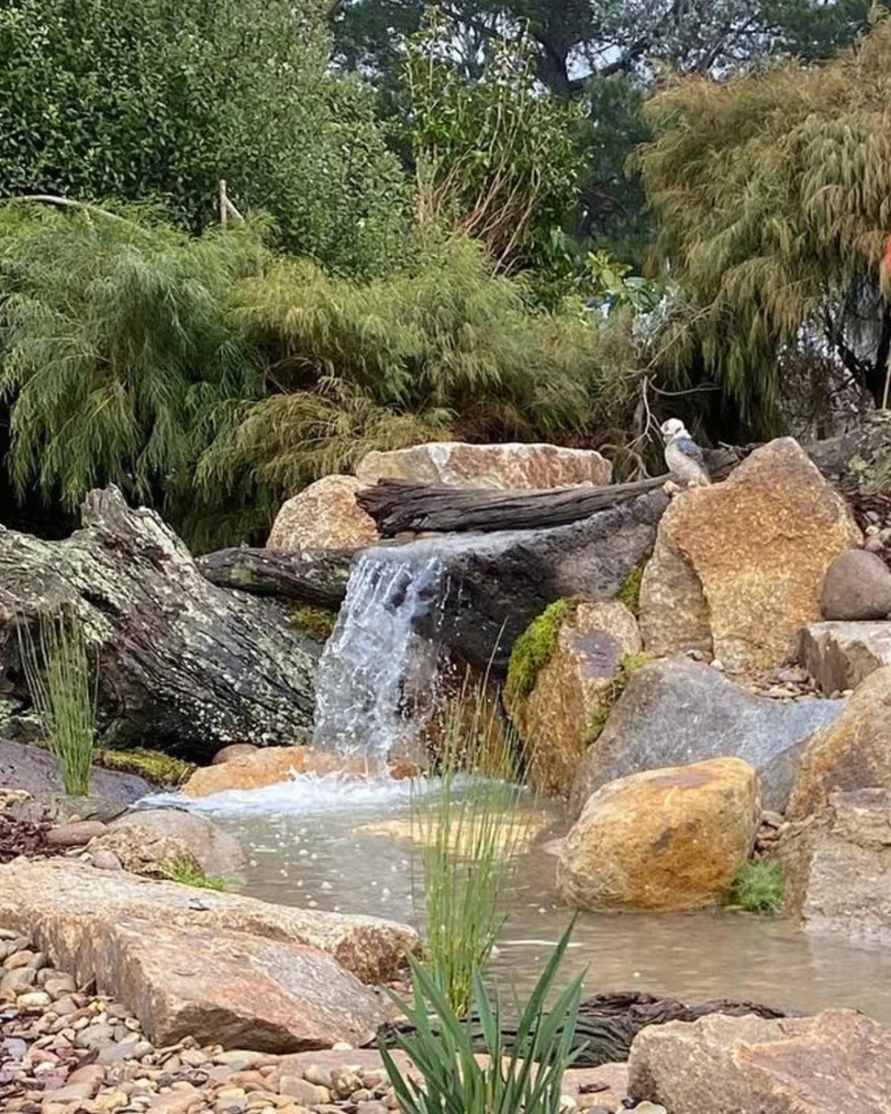 Thác nước tràn nghệ thuật tạo hiệu ứng dòng chảy mượt mà