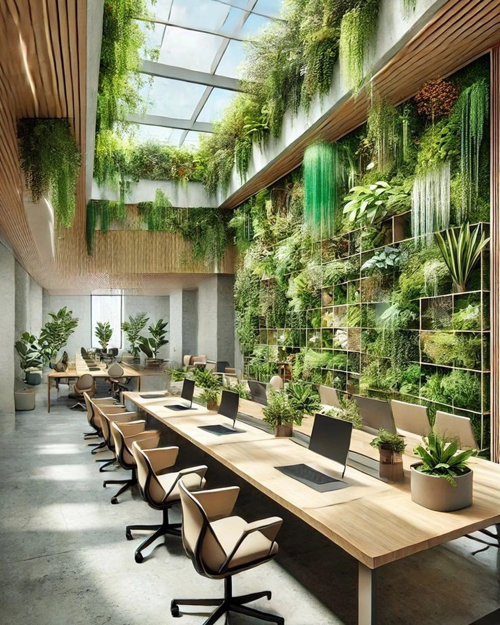 Trang trí tường rào cây xanh đẹp cho biệt thự sân vườn