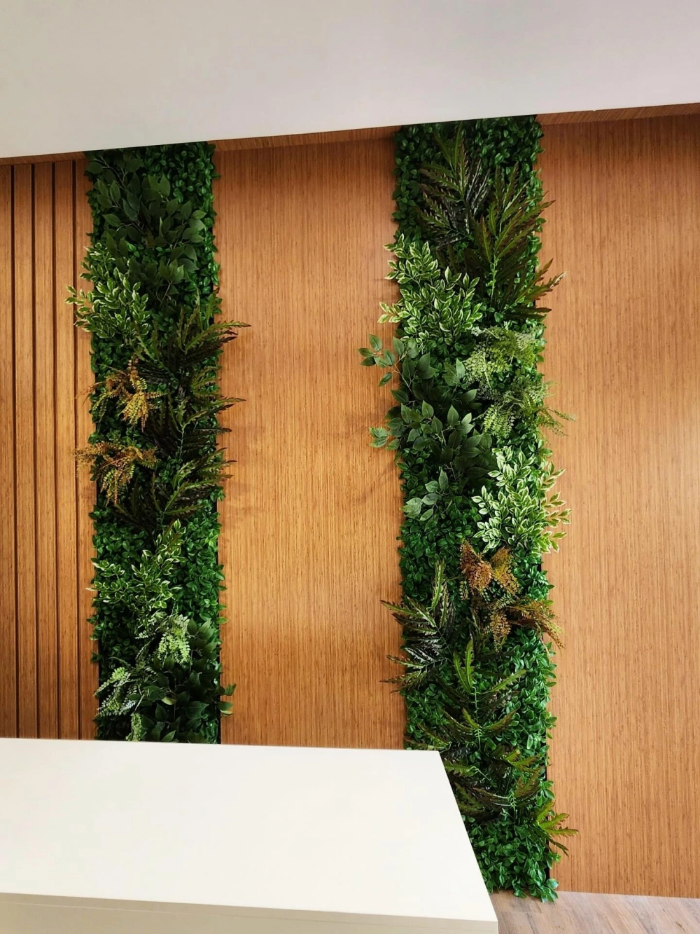 Thiết kế tường cây xanh văn phòng tạo cảm hứng làm việc