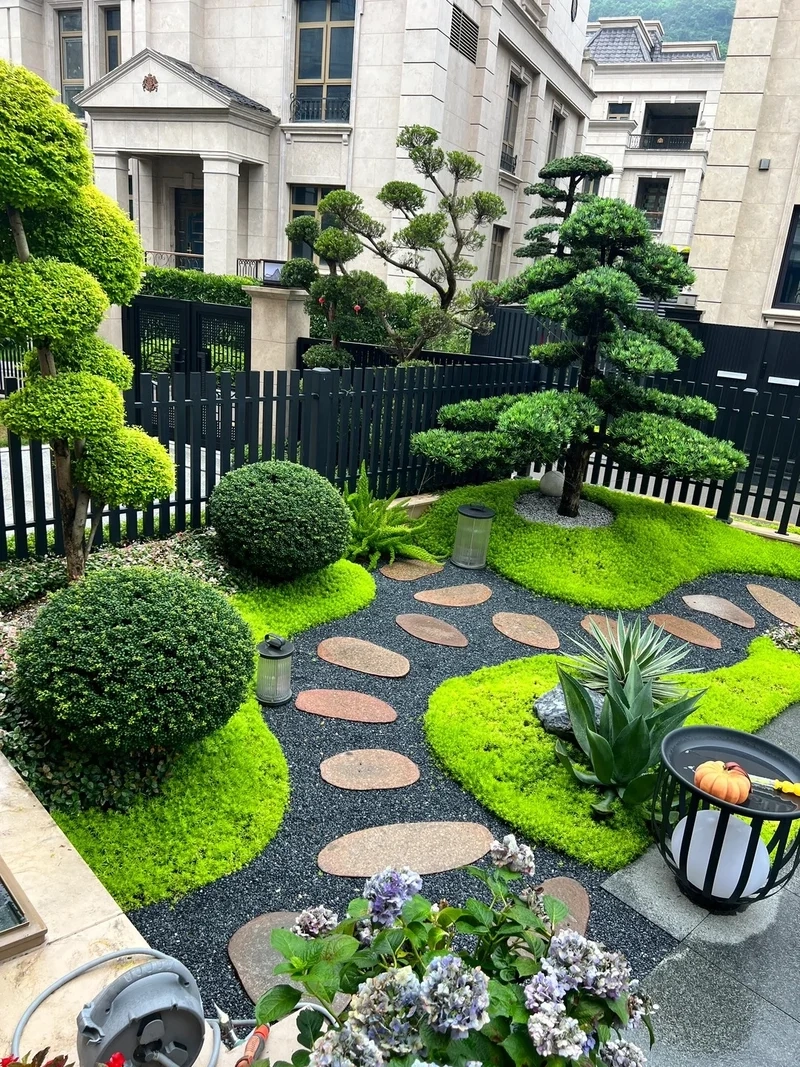 Chụp ngoài trời tuyệt đẹp với mẫu sân vườn phong cách Trung Hoa chụp ngoài trời