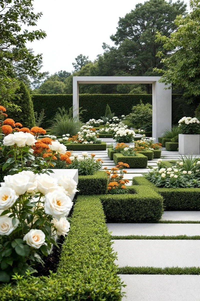 Ánh sáng tự nhiên nổi bật thiết kế sân vườn cổ điển ánh sáng tự nhiên