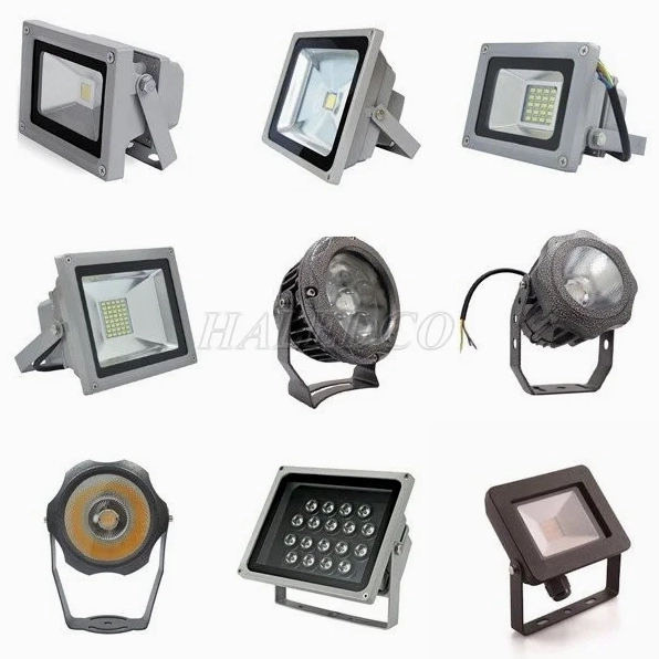 Các mẫu đèn pha LED treo cây chiếu sáng mạnh cho tán lá và lối sân