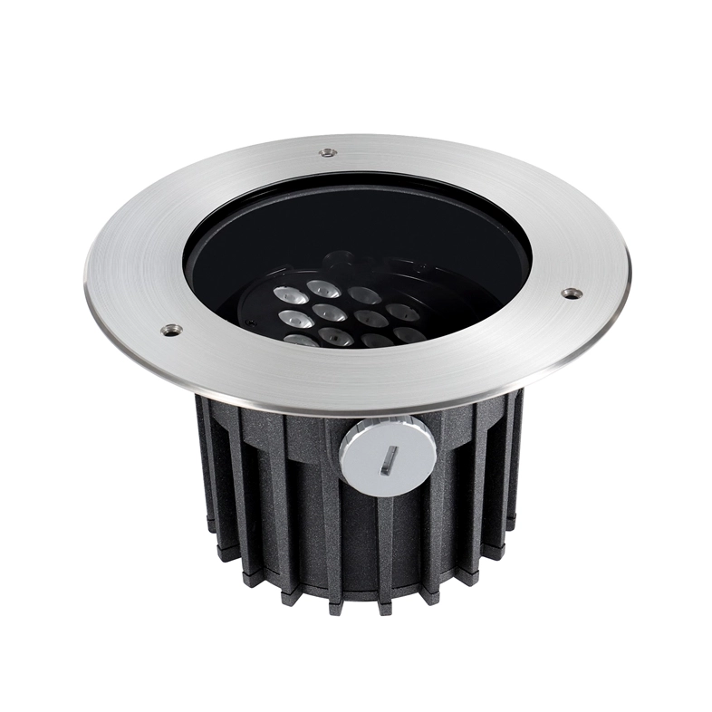 Đèn âm đất chỉnh góc LC-UGL1503 với thân tròn và mặt chiếu sáng hiện đại