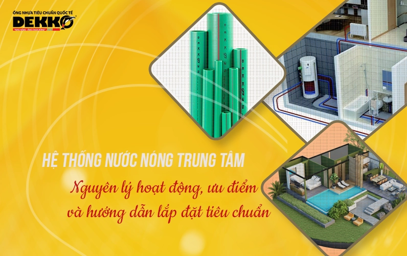 Hệ thống nước trung tâm được bố trí khoa học giúp không gian sân vườn vận hành thuận tiện