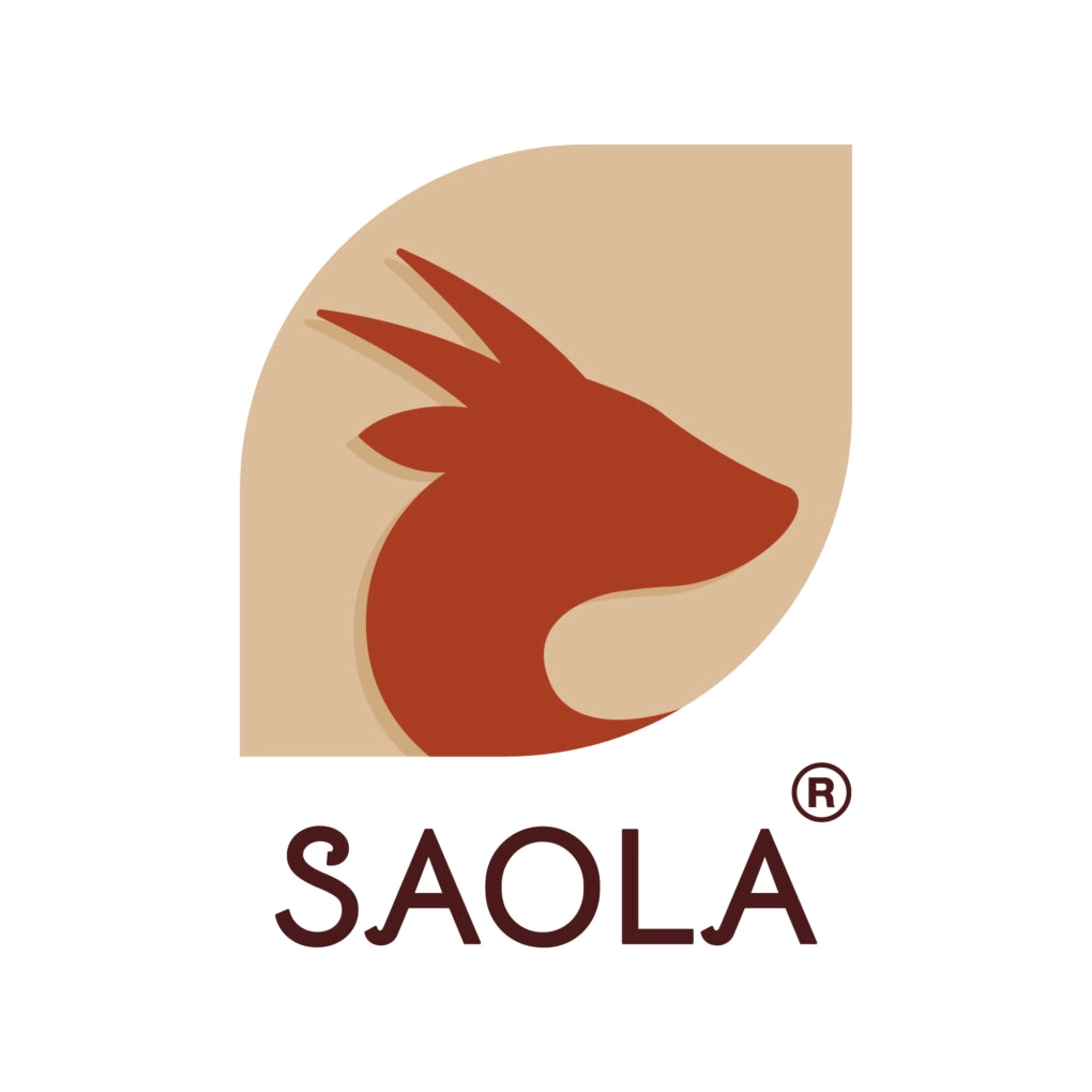 Hình ảnh logo thương hiệu trong bối cảnh màu xanh thiên nhiên, gợi nhắc cảm hứng sống gần cây cỏ