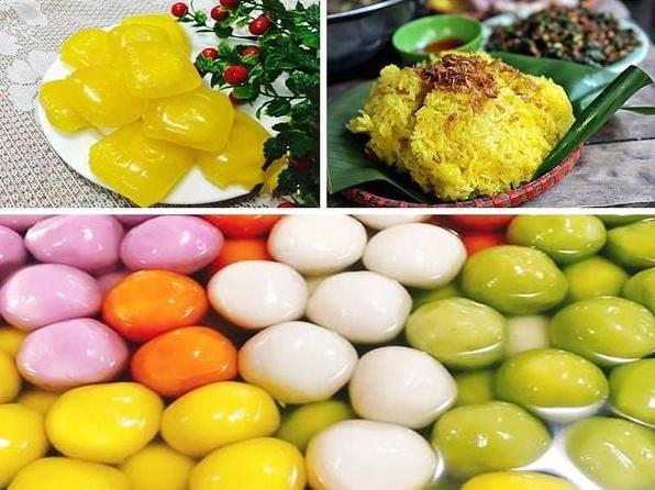 Một góc ảnh khác về quả Dành Dành và ứng dụng tạo màu thực phẩm từ thiên nhiên