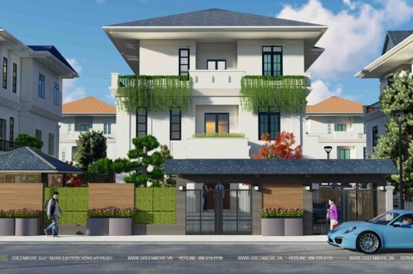 Sân vườn Nhật Bản tại khu đô thị Splendora với vẻ đẹp thanh tĩnh