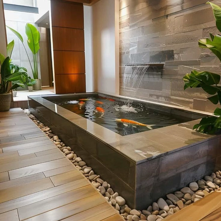Thiết kế hồ cá Koi bền vững với tinh thần sustainable design chú trọng sự ổn định lâu dài