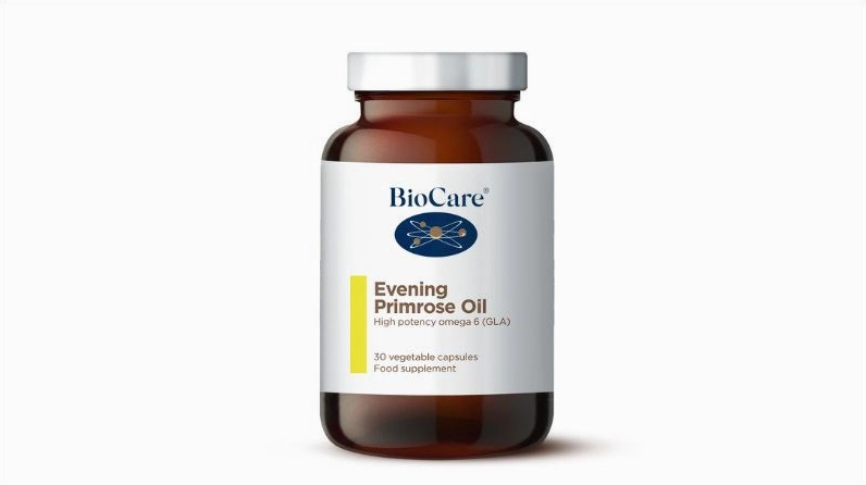 Viên uống Hoa Anh Thảo của BioCare xuất hiện trong khung hình giới thiệu với bao bì rõ và tông màu sáng