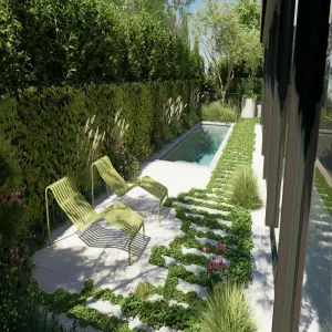 Hơn 100 ý tưởng làm lối đi sân vườn đẹp lát đá tự nhiên