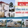 Cổng sân vườn đẹp mở lối vào thiên nhiên