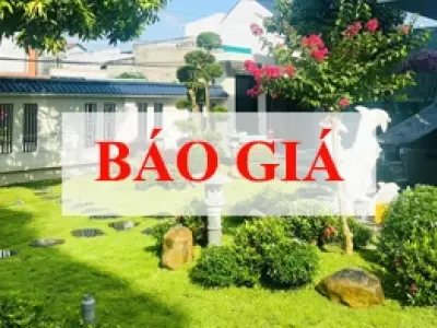 Chi phí làm sân vườn qua những mảng xanh đẹp