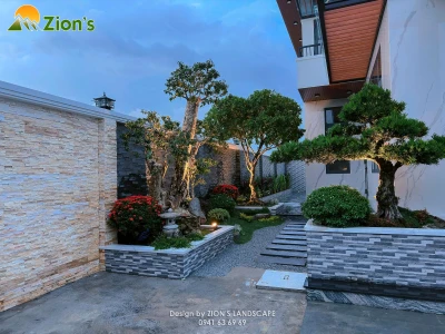 Khu vườn biệt thự đẹp như miền nghỉ dưỡng